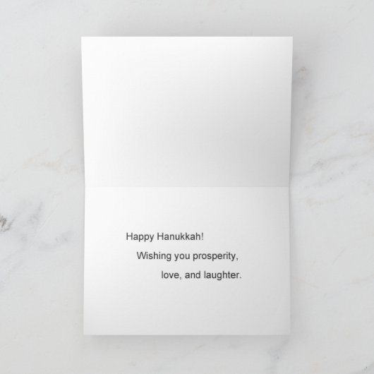 Chanoeka Kaart 9 (Binnen)