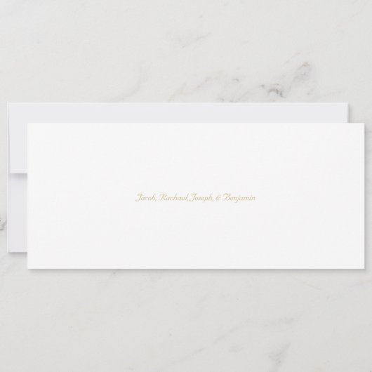 Chanoeka-Kaart | Kleurrijke olielamp Menorah | Bla (Achterkant)