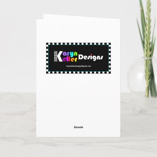 Chanoeka, Kaart van het lichtfeest (Achterkant)