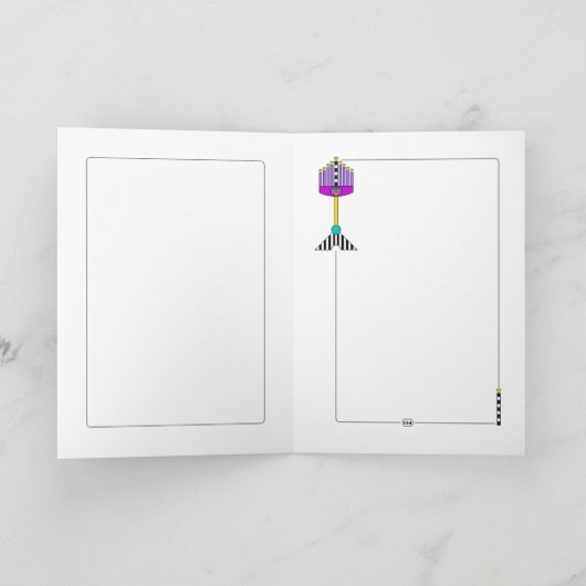 Chanoeka, Kaart van het lichtfeest (Binnen)