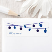 Chanoeka & Kerstmis retour adreslabels Etiket (Insitu)