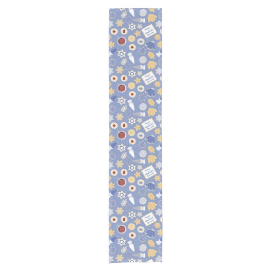 Chanoeka-koekjesfeest Korte Tafelloper (Voorkant)