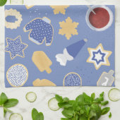 Chanoeka-koekjesfeest Theedoek (Gevouwen)