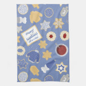 Chanoeka-koekjesfeest Theedoek (Verticaal)