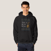 Chanoeka lelijke trui Joods Dit is hoe ik rol D Hoodie (Voorkant volledig)