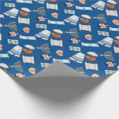 Chanoeka leuk inpakpapier (Hoek)