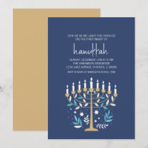 Chanoeka Liefde & Licht Bloemen Menorah Vakantie P