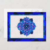 Chanoeka Mandela Feestdagenkaart (Voorkant / Achterkant)