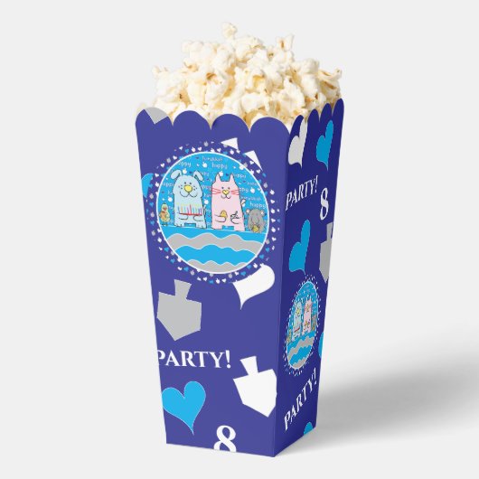 Chanoeka Muis en Vrienden Favoriete Dozen Bedankdoosjes (Popped)