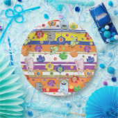 Chanoeka Muis N Vrienden Papieren Bordje (Feest)