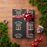 Chanoeka Niet Vandaag Santa Joodse Chanoeka Cadeaupapier<br><div class="desc">Chanoeka Niet Vandaag Santa Joodse Chanoeka</div>