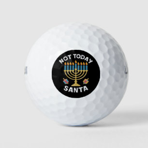 Chanoeka Niet Vandaag Santa Joodse Chanoeka Golfballen