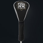 Chanoeka niet vol bloed Joodse Chanoeka Golfheadcover<br><div class="desc">Chanoeka niet vol bloed Joodse Chanoeka</div>