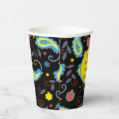 Chanoeka Paisley 8 oz. Papieren Bekers (Rechts)