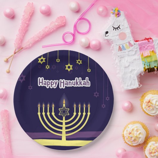 Chanoeka partij levert papieren Borden Papieren Bordje (Feest)