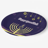 Chanoeka partij levert papieren Borden Papieren Bordje (Gekanteld)