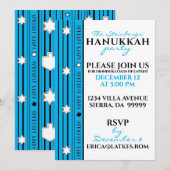 Chanoeka Party Fun Kaart (Voorkant / Achterkant)