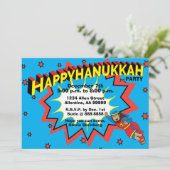 Chanoeka Party Judah Maccabee Kaart (Staand voorkant)
