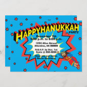 Chanoeka Party Judah Maccabee Kaart (Voorkant / Achterkant)
