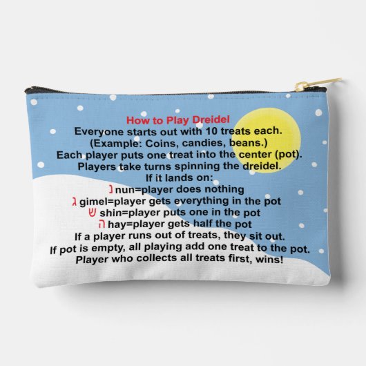 Chanoeka Penguin zegt Etui (Achterkant)