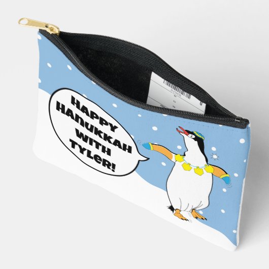 Chanoeka Penguin zegt Etui (Open)
