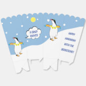 Chanoeka Pinguïns Favoriete Dozen Bedankdoosjes (Ongevouwen)