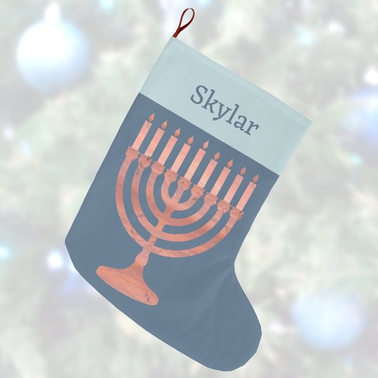 Chanoeka Rustieke Menorah Schattigee Kinder Chrism Grote Kerstsok