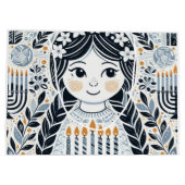 Chanoeka Sameach Celebration Gift Bag: Haal de Groot Cadeauzakje (Achterkant)