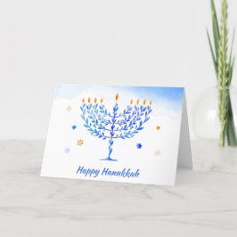 Chanoeka-sameach! Gelukkige Chanoeka groeten Feestdagen Kaart
