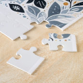 Chanoeka Sameach Gloeipuzzel: stuk samen Festi Legpuzzel (Zijkant)