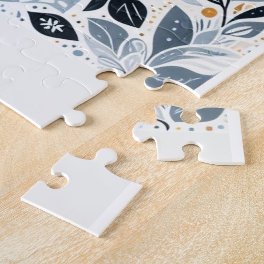 Chanoeka Sameach Gloeipuzzel: stuk samen Festi Legpuzzel (Zijkant)