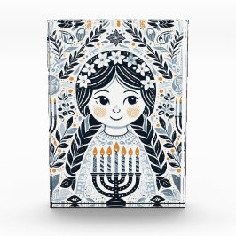 Chanoeka Sameach Radiance Photo Block: Behoud Fotoblokken