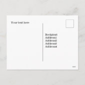 Chanoeka-sameach! Ster of David. Menorah Feestdagenkaart (Achterkant)