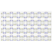 Chanoeka Schattige Alpaca Feliz Janucá Tafelkleed (Voorkant (Horizontaal))