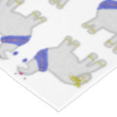 Chanoeka Schattige Alpaca Feliz Janucá Tafelkleed (Gekanteld)