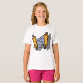 Chanoeka Scroll Meisjes T-shirt (Voorkant volledig)