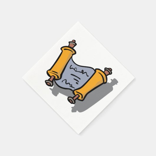 Chanoeka Scroll Papieren servetten (Hoek)