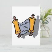 Chanoeka Scroll uitnodigingen