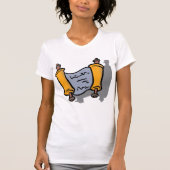 Chanoeka Scroll Vrouwen T-shirt (Voorkant)