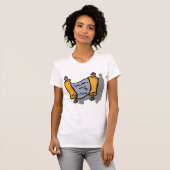 Chanoeka Scroll Vrouwen T-shirt (Voorkant volledig)