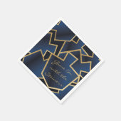 Chanoeka servet personaliseer de nieuwe elegante (Hoek)