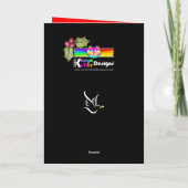 Chanoeka Shalom op Aarde Kaart (Achterkant)