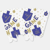 Chanoeka spel op bedankdoosjes (Ongevouwen)