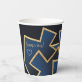 Chanoeka spel op Dreidels 8 oz. Papieren Bekers (Voorkant)