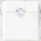 Chanoeka Star of David Envelope Seal Label (Tas)