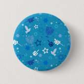 Chanoeka Stars Button (Voorkant)