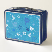 Chanoeka Stars Lunchbox (Achterkant)