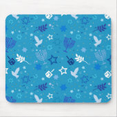 Chanoeka Stars Mousepad Muismat (Voorkant)