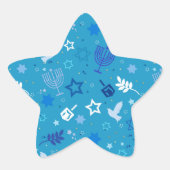 Chanoeka Stars Stickers (Voorkant)