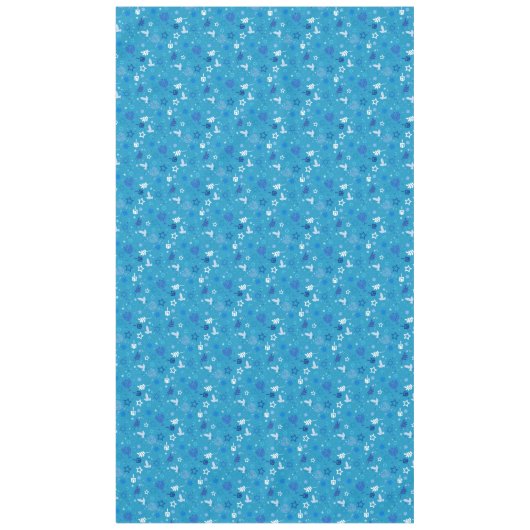 Chanoeka Stars tafelkleed (Voorkant)